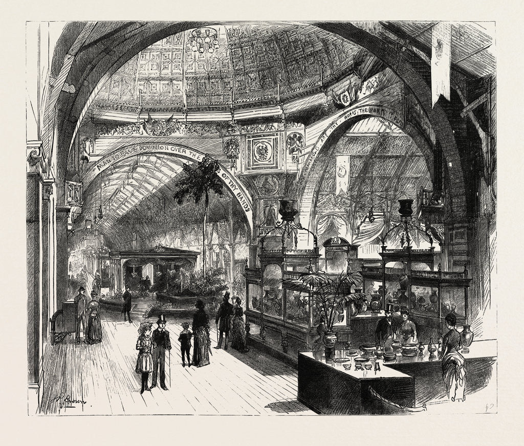Detail of The Dome of the Central Hall, the Glasgow International Exhibition by Anonymous