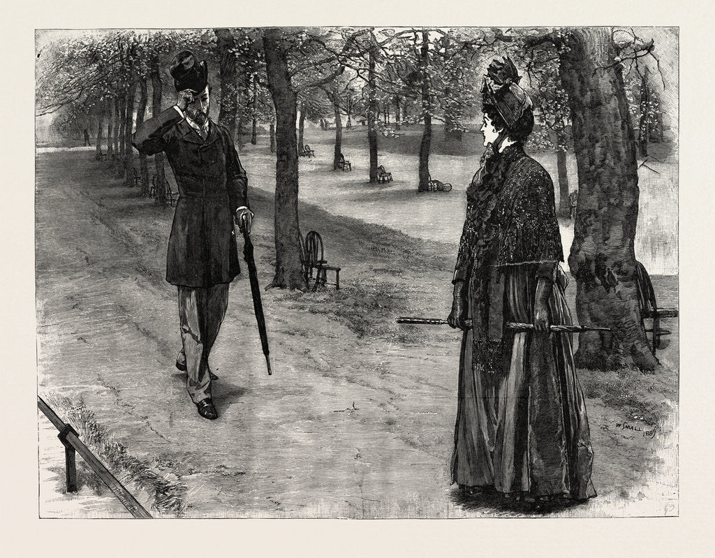 Detail of In the Park by Anonymous