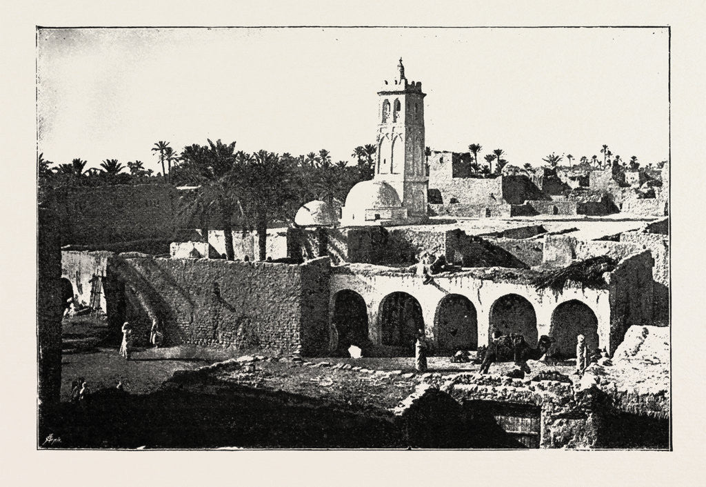 Detail of The Mosque of Sidi Okba, Algeria by Anonymous