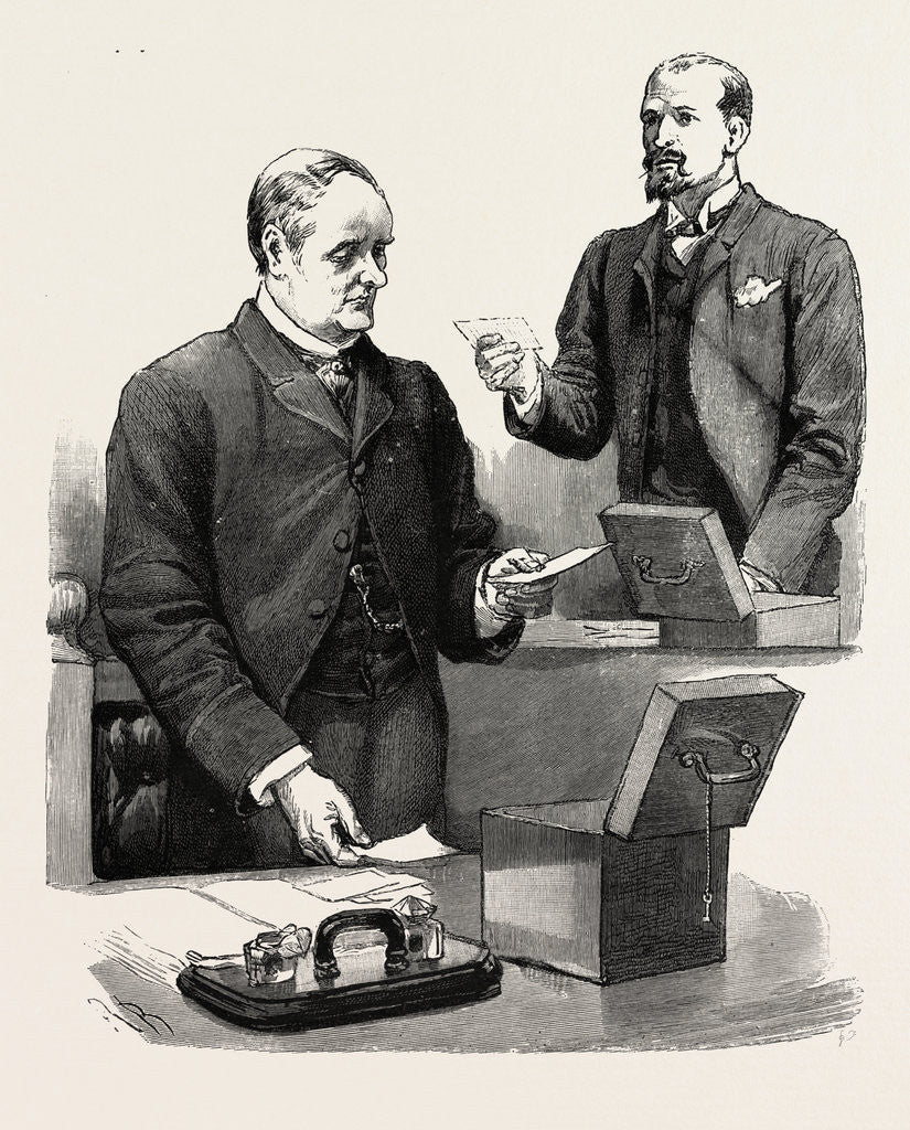 Detail of Calling the Jury by Anonymous