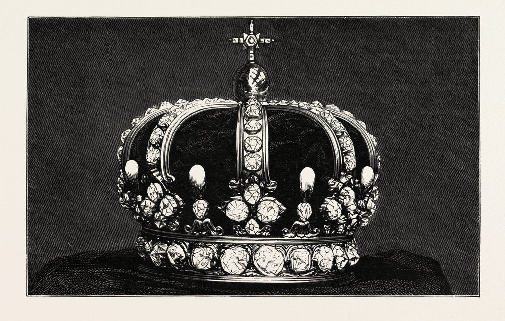 Detail of The Prussian Crown to Be Worn by the Emperor, William II. by Anonymous