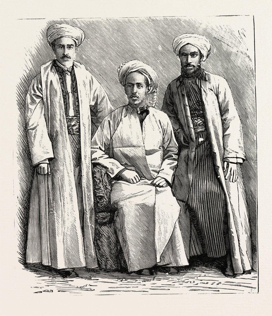 Detail of A Group of Cape Mahomedan Priests by Anonymous