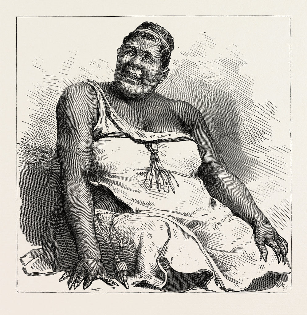 Detail of Swaziland, the Queen of the Swazies by Anonymous