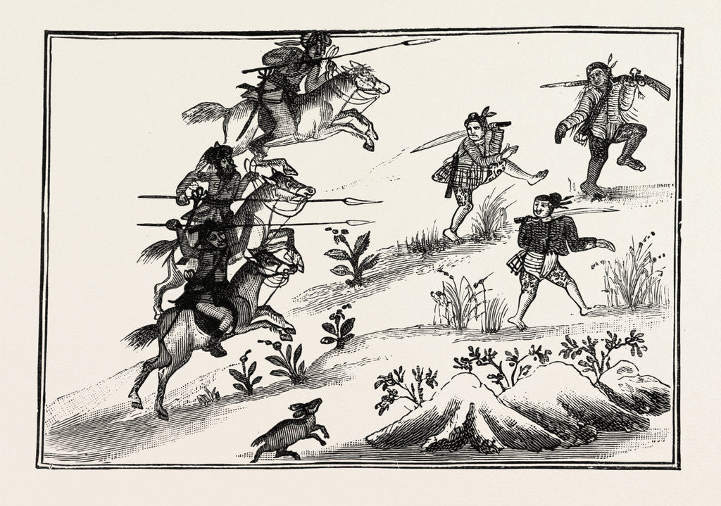 Detail of Life of a Burmese Dacoit, But is Pursued by a Squadron of Native Cavalry by Anonymous