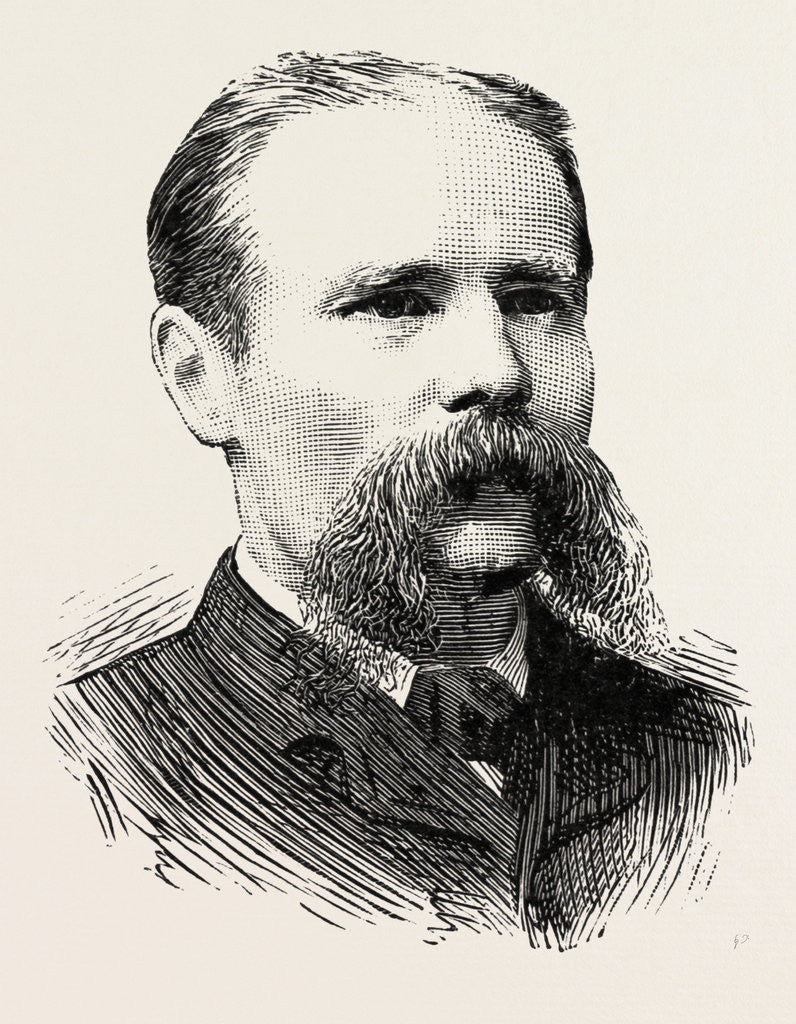 Detail of The Opening of Forth Bridge by the Prince of Wales, Mr. Benjamin Baker by Anonymous