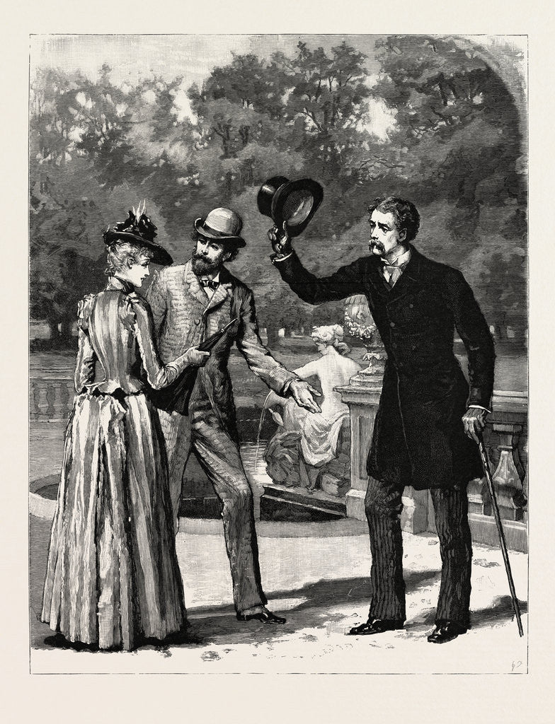 Detail of In the Park by Anonymous