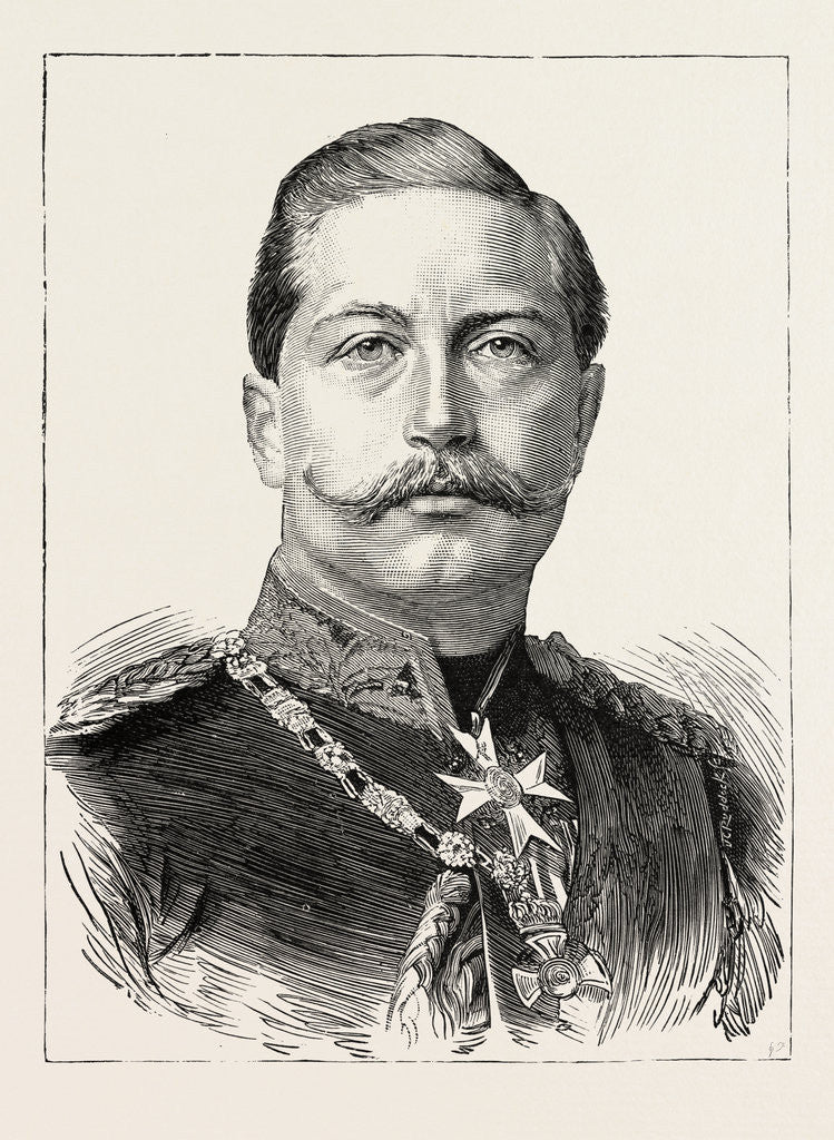 Detail of H.I.M. William II., German Emperor by Anonymous