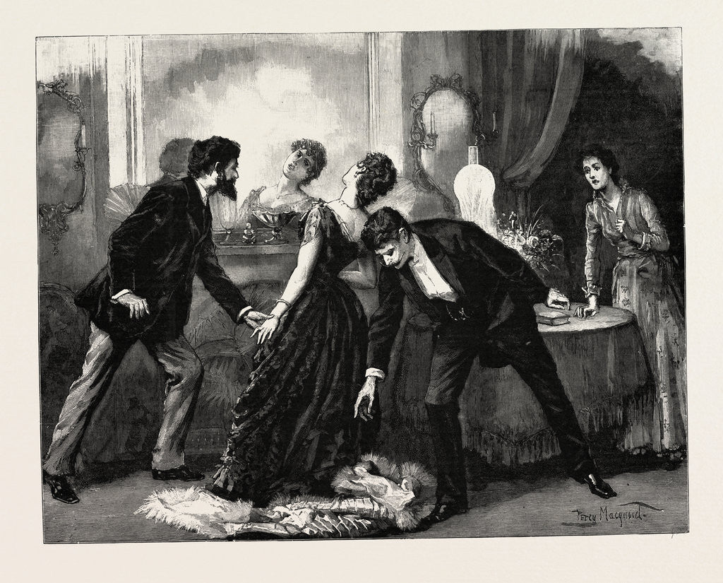 Detail of Her Face Looked Strangely Ghastly by Anonymous