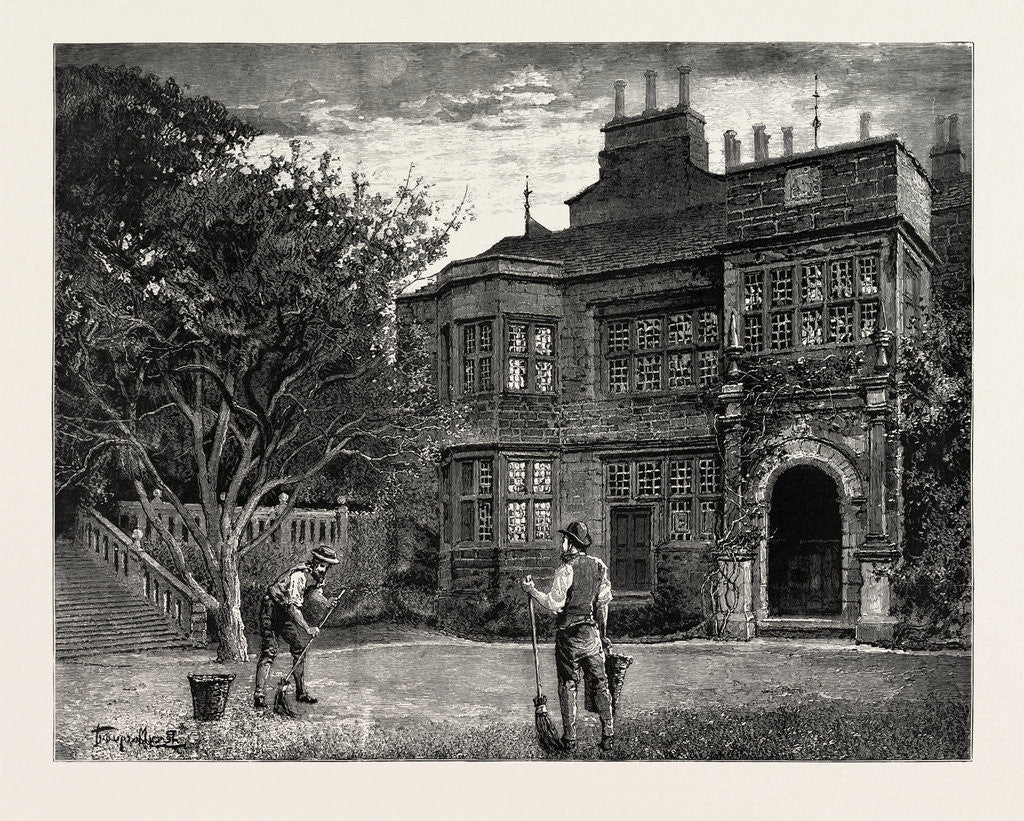 Detail of The Manor House by Anonymous