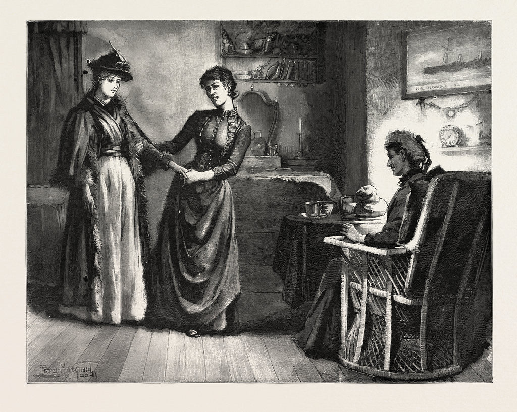 Detail of Coming Into the Room by Anonymous