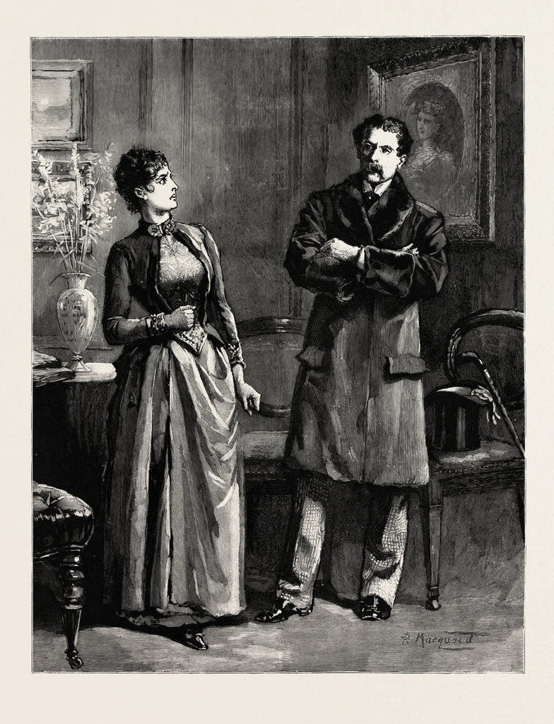 Detail of A Bright Angry Glance by Anonymous