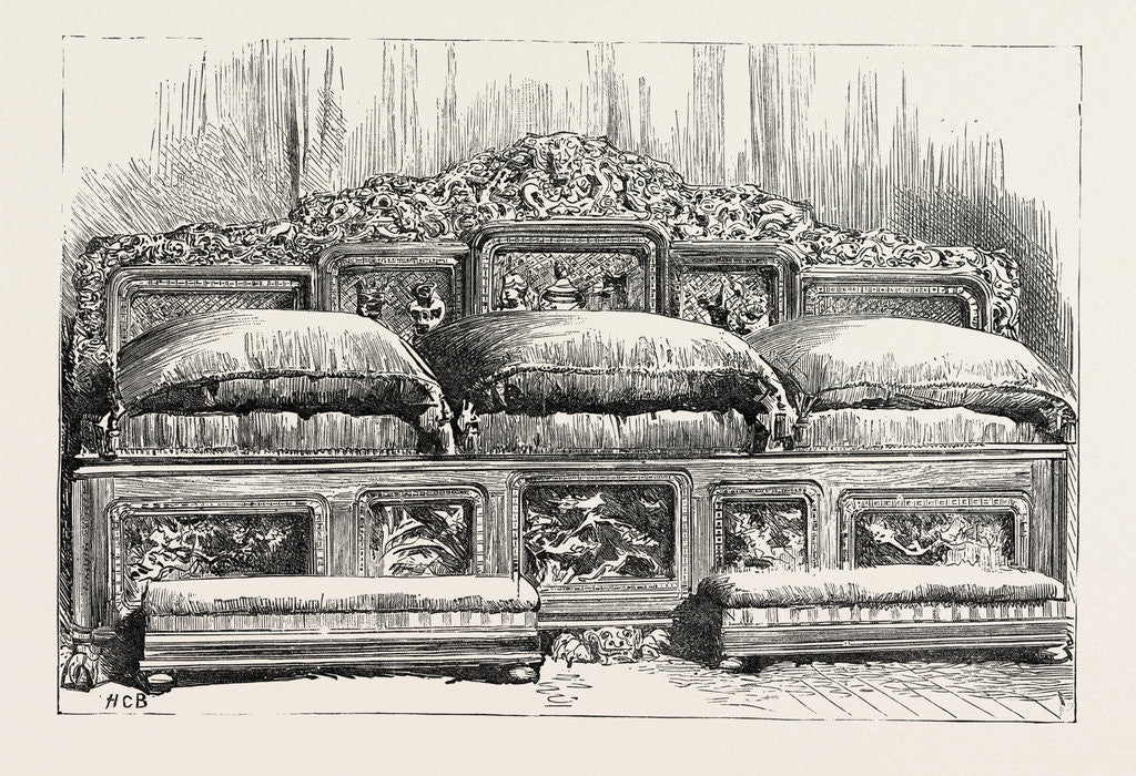 Detail of General Gordon's Chinese Throne by Anonymous