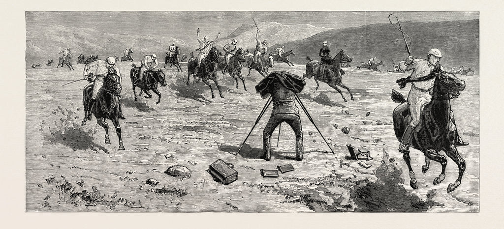 Detail of The Navy Cup at Gibraltar, the Amateur Photographer Obtains a Good Position Well in the Thick of It by Anonymous