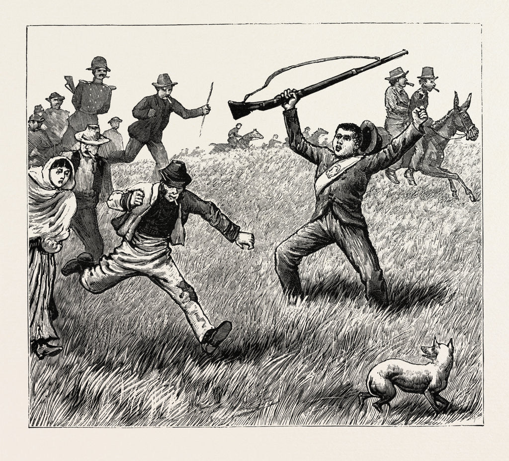 Detail of The Navy Cup at Gibraltar, the Protector of the Crops by Anonymous