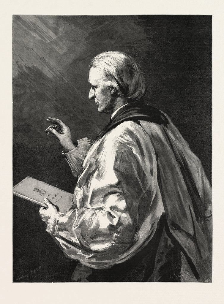 Detail of Rev. Edward White Benson, Archbishop of Canterbury by Anonymous