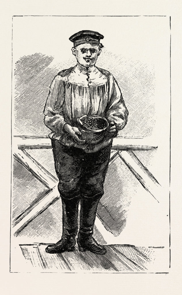 Detail of Kharsakov, Russia: a Humble Offering, Wild Strawberries by Anonymous