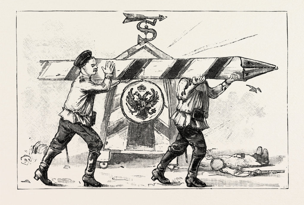 Detail of Kharsakov, Russia: Russians Moving South by Anonymous