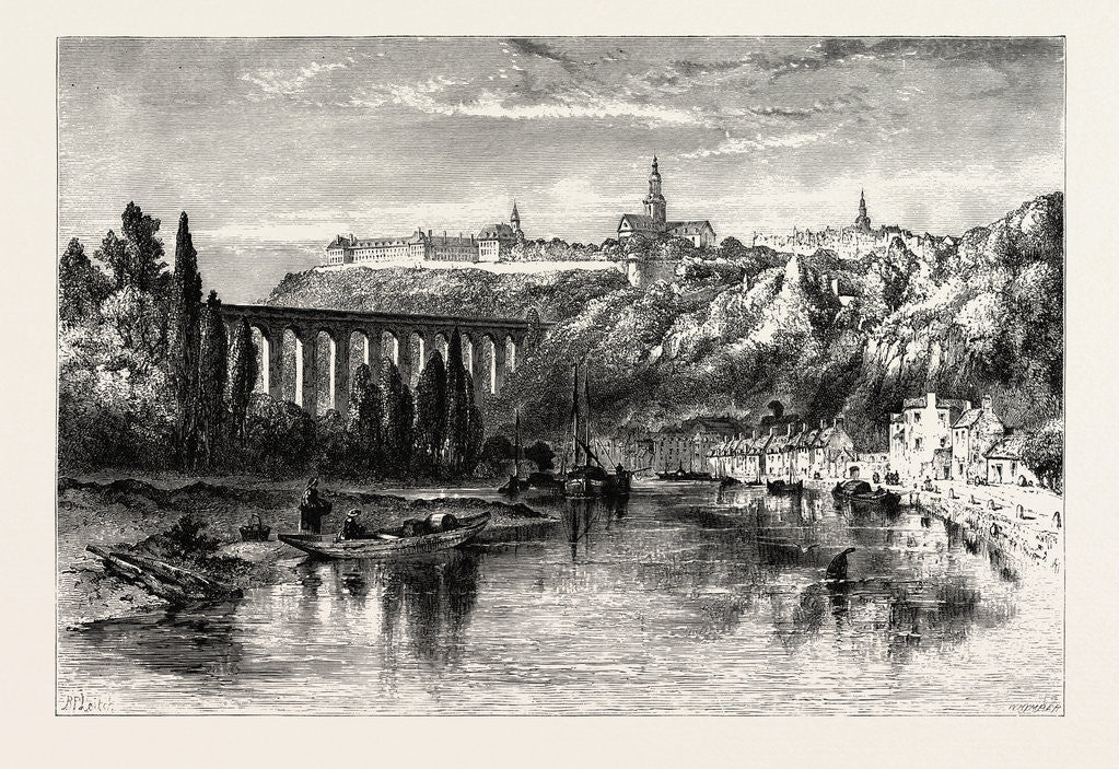 Detail of Dinan, Belgium by Anonymous