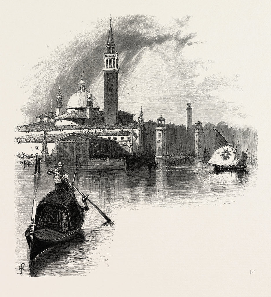 Detail of Venice, Italy by Anonymous
