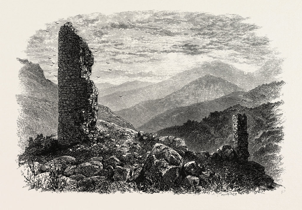 Detail of The Canigou, from Mont Louis, the Pyrenees, France by Anonymous