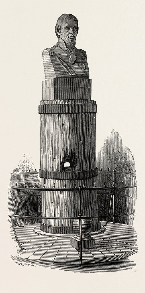 Detail of Nelson's Bust, Windsor by Anonymous