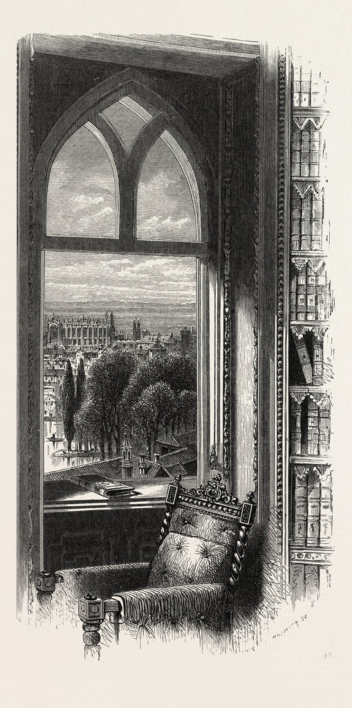 Detail of View from the Library Window by Anonymous
