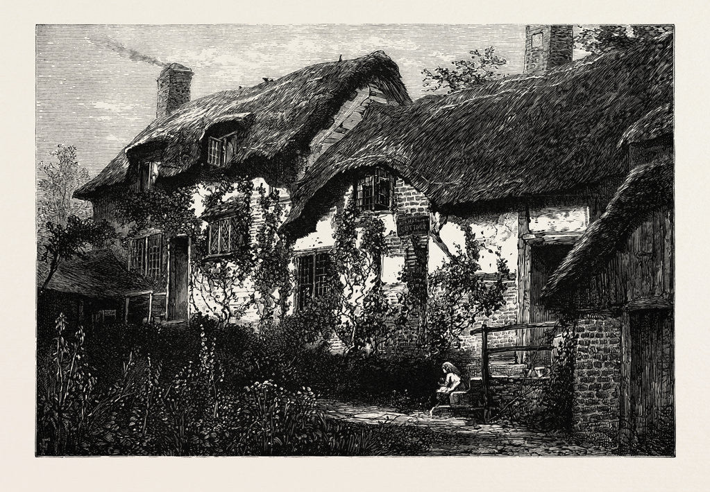 Detail of Anne Hathaway's Cottage by Anonymous