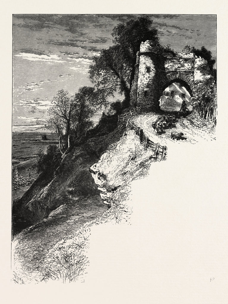 Detail of Gateway at Winchelsea, the South Coast by Anonymous