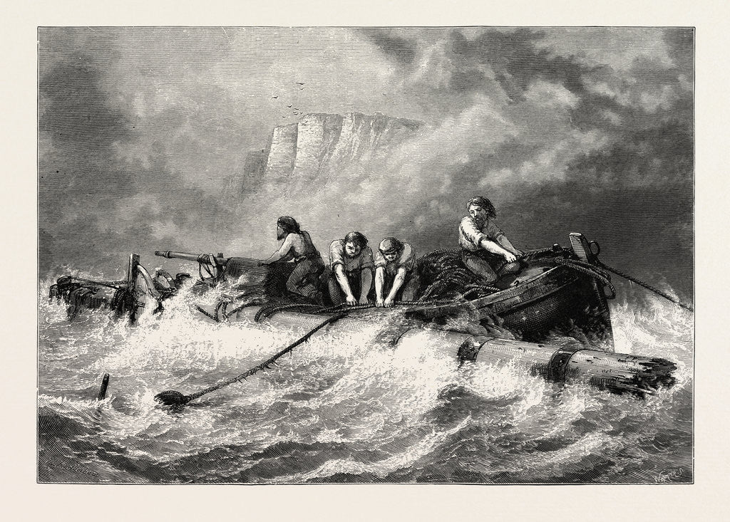 Detail of Off Beachy Head by Anonymous
