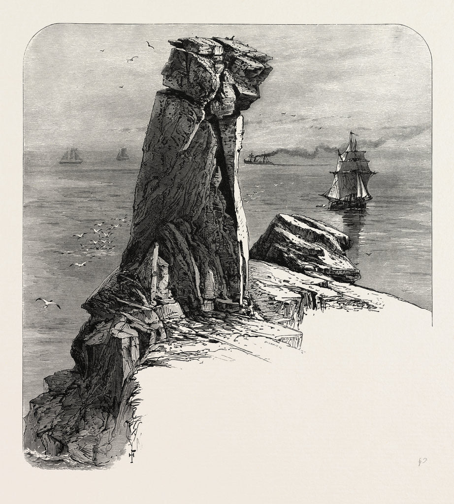 Detail of Bumble Rock, the South Coast by Anonymous