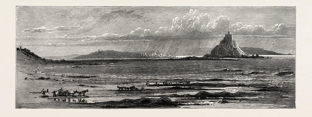 Detail of St. Michael's Mount, Cornwall, the South Coast by Anonymous