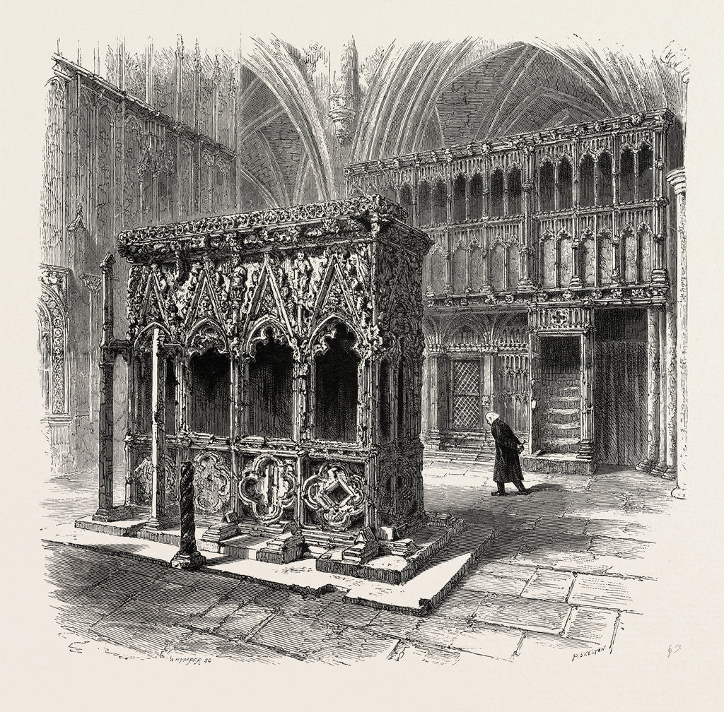 Detail of St. Alban's Shrine by Anonymous