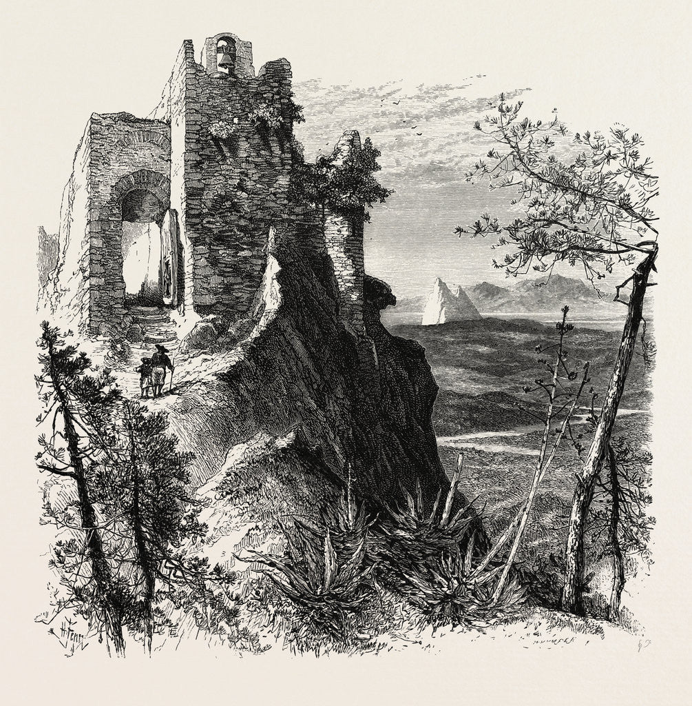 Detail of Gibraltar, from Gaucitz by Anonymous