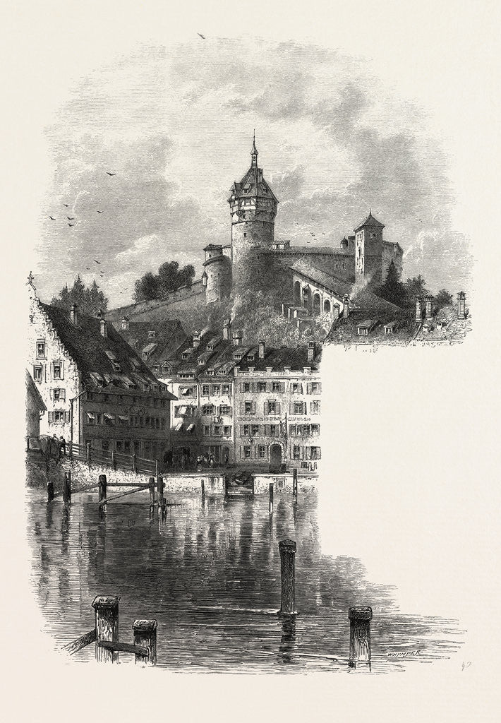 Detail of Schaffhausen, Switzerland by Anonymous