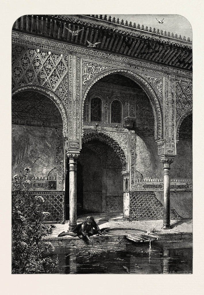 Detail of Entrance to the Hall of Ambassadors, Ganada, Spain by Anonymous