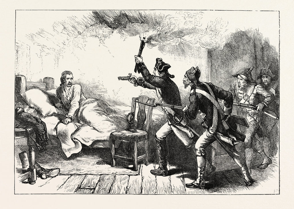 Detail of Arrest of General Prescott by Anonymous