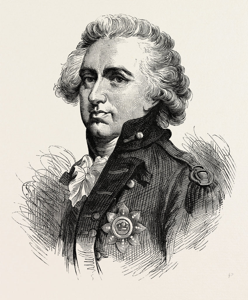 Detail of Sir Henry Clinton; American War of Independence by Anonymous