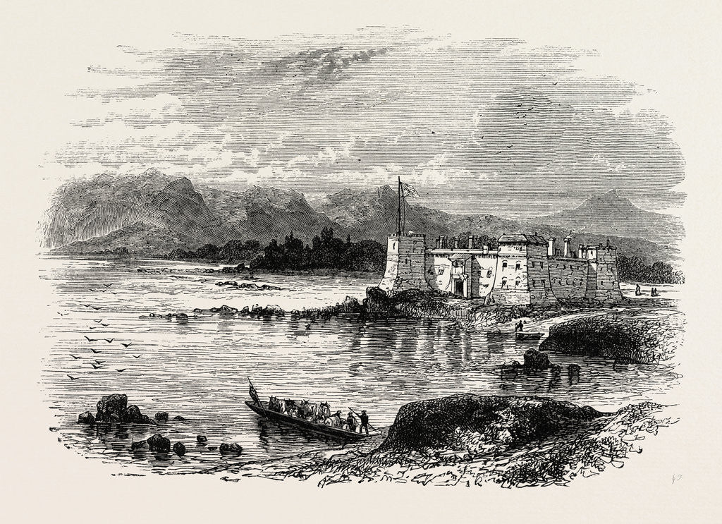 Detail of Fort Chambly, Frontiers of Canada and the United States by Anonymous