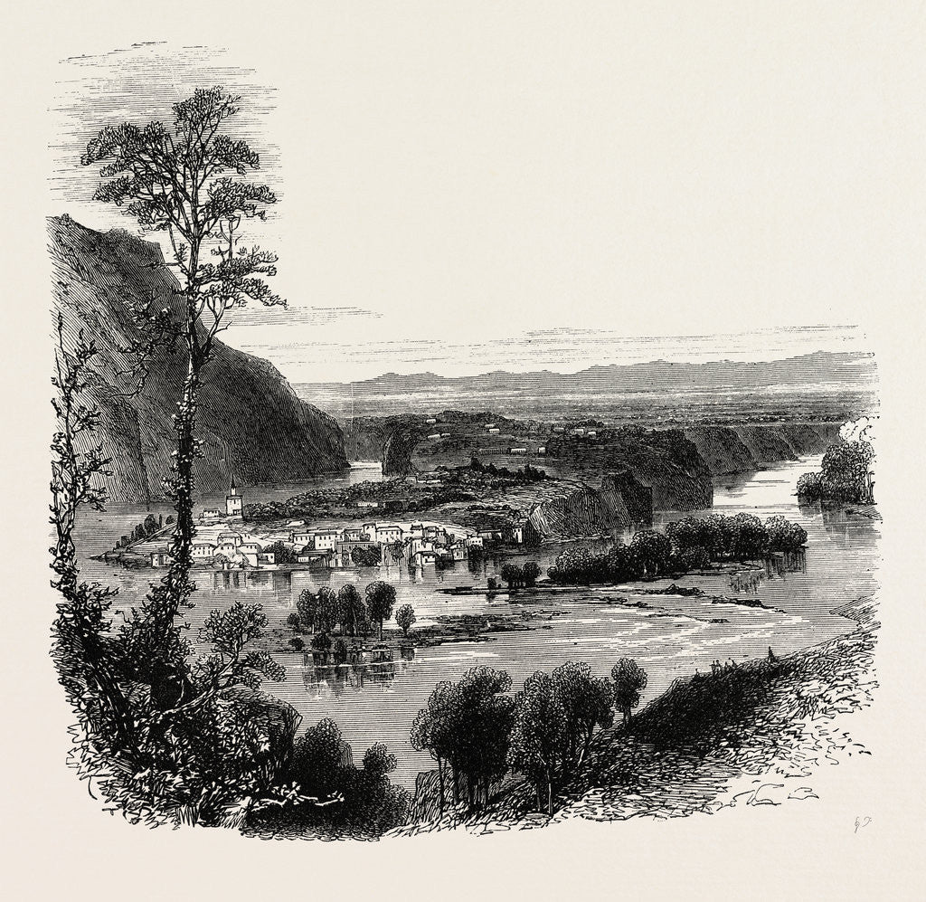 Detail of View on the Potomac by Anonymous