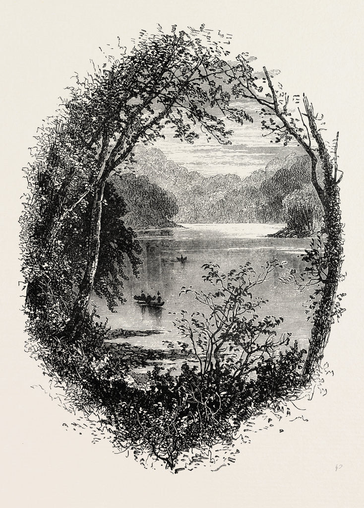 Detail of View on the Schuylkill by Anonymous