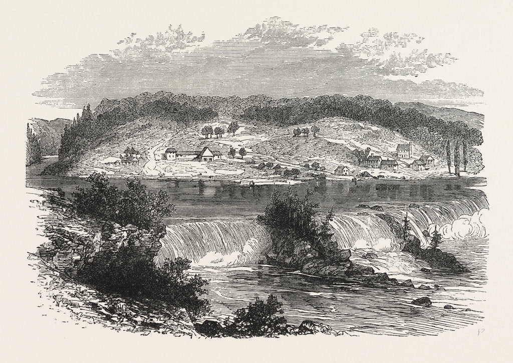 Detail of Turner's Falls by Anonymous