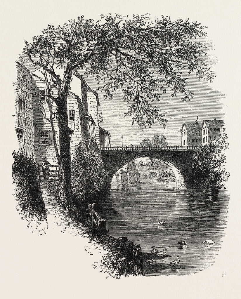 Detail of View in Hartford, Connecticut by Anonymous