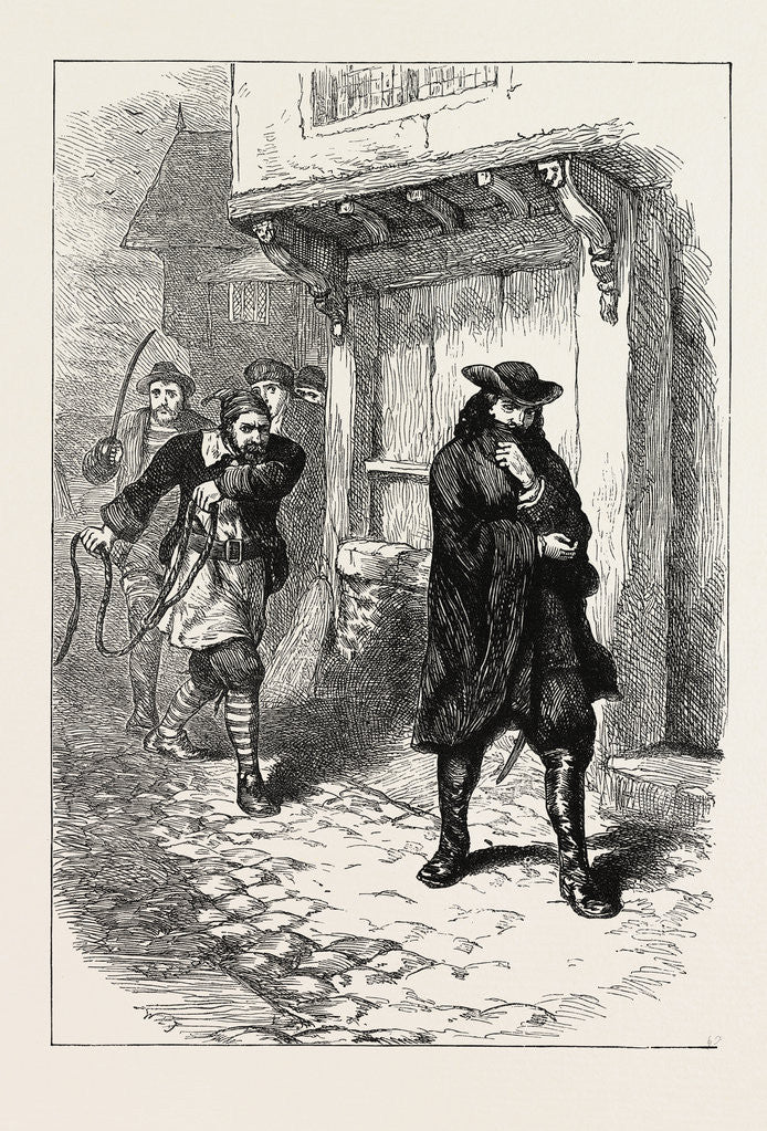 Detail of Attack on the Captain of the Rose by Anonymous