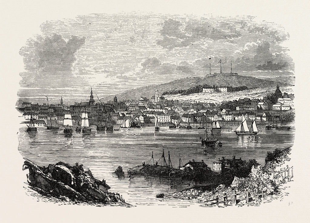 Detail of Halifax, North America by Anonymous