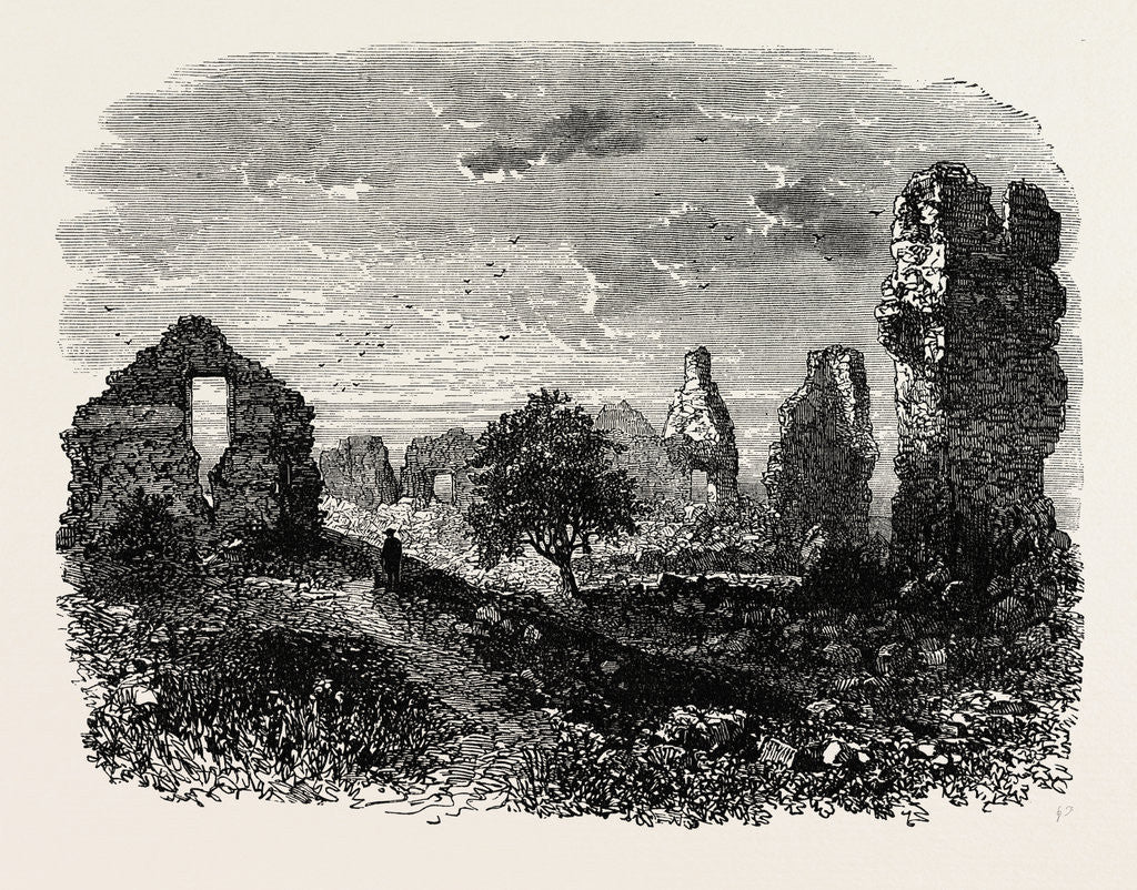 Detail of Ruins of Ticonderoga Fort by Anonymous