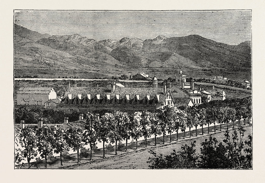 Detail of Residence of Brigham Young, Salt Lake City by Anonymous