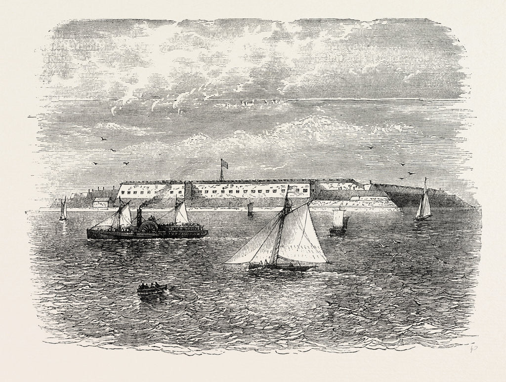 Detail of Fort Warren by Anonymous