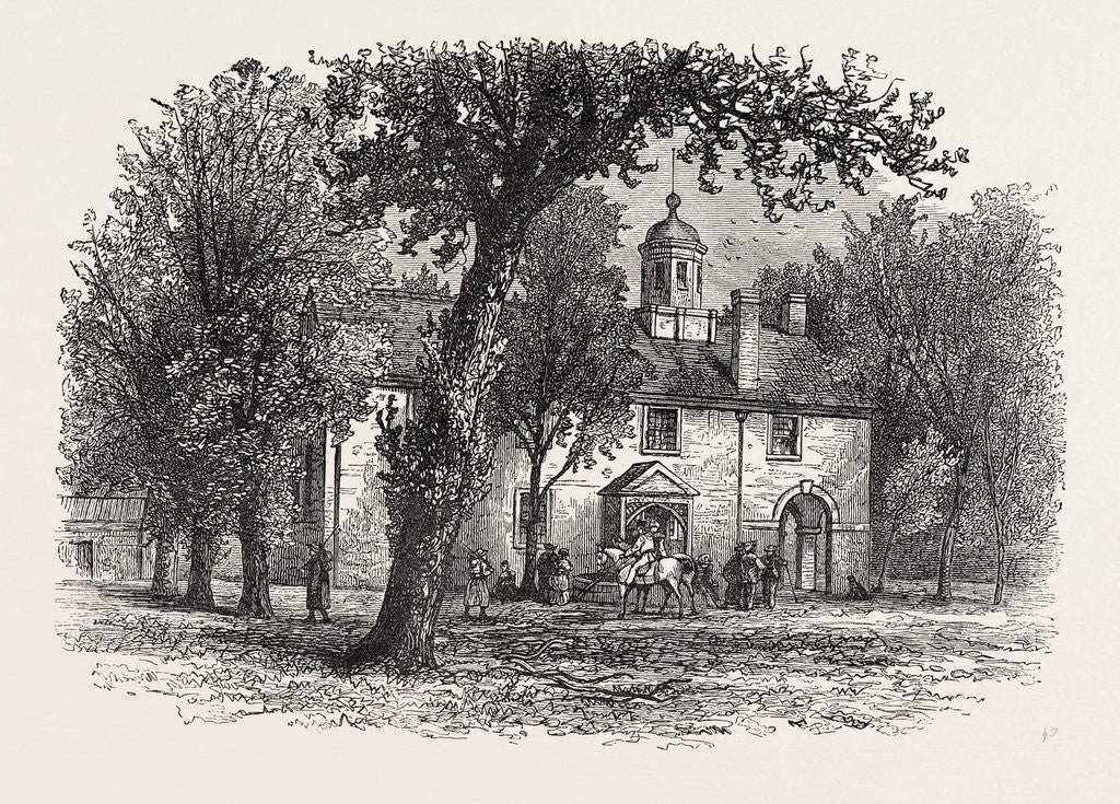 Detail of Fairfax Court House by Anonymous