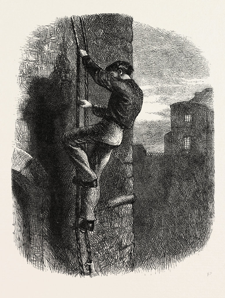Detail of Escape of Morgan by Anonymous