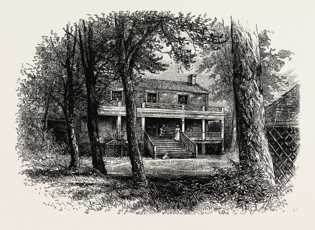 Detail of The House Where General Lee Surrendered, American Civil War by Anonymous